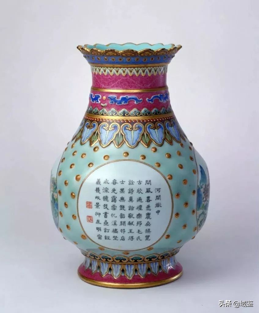 清乾隆时期珐琅彩瓷器图片及价格,乾隆时期珐琅彩瓷器的特征鉴别