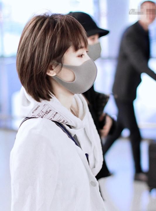 王子文长发好看还是短发好看,王子文发型短发同款