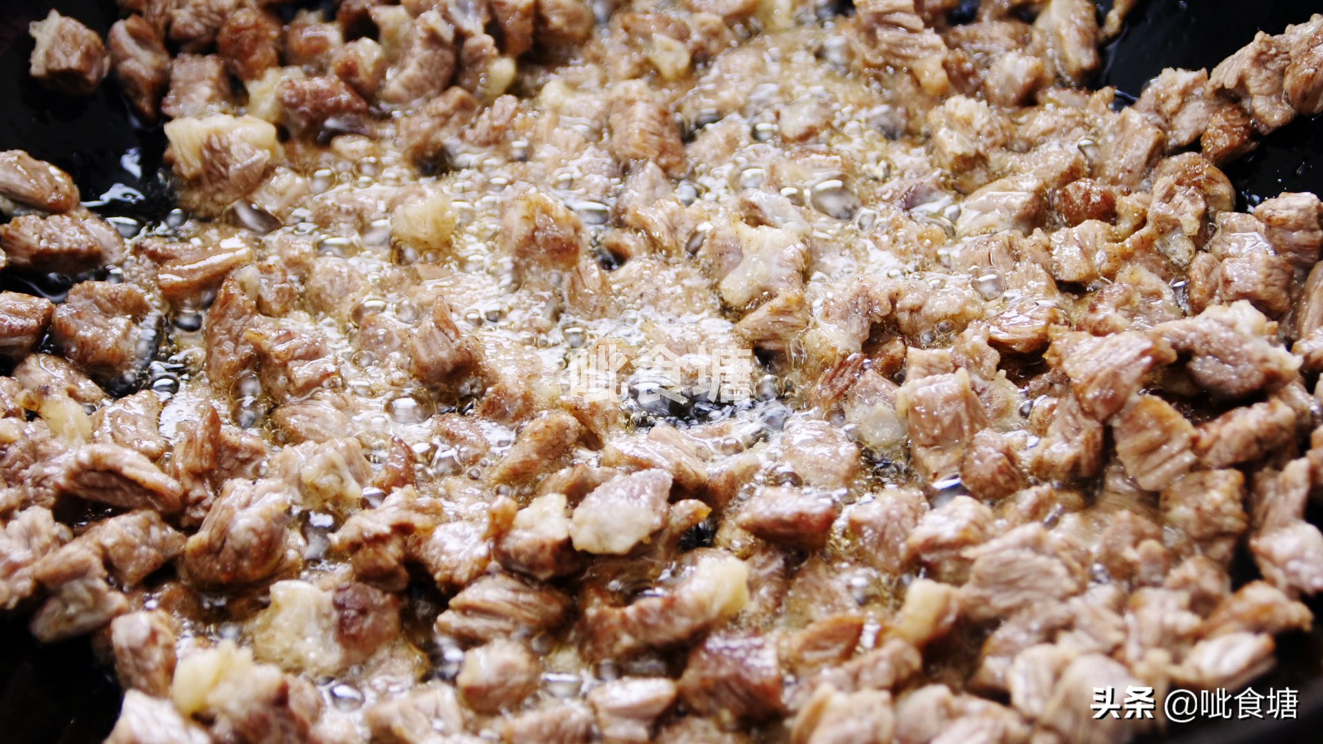 最好吃的香菇牛肉酱健康不油腻,自己做牛肉酱香菇