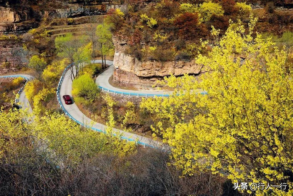 河南太行山悬崖古村,林州太行绝美古村落