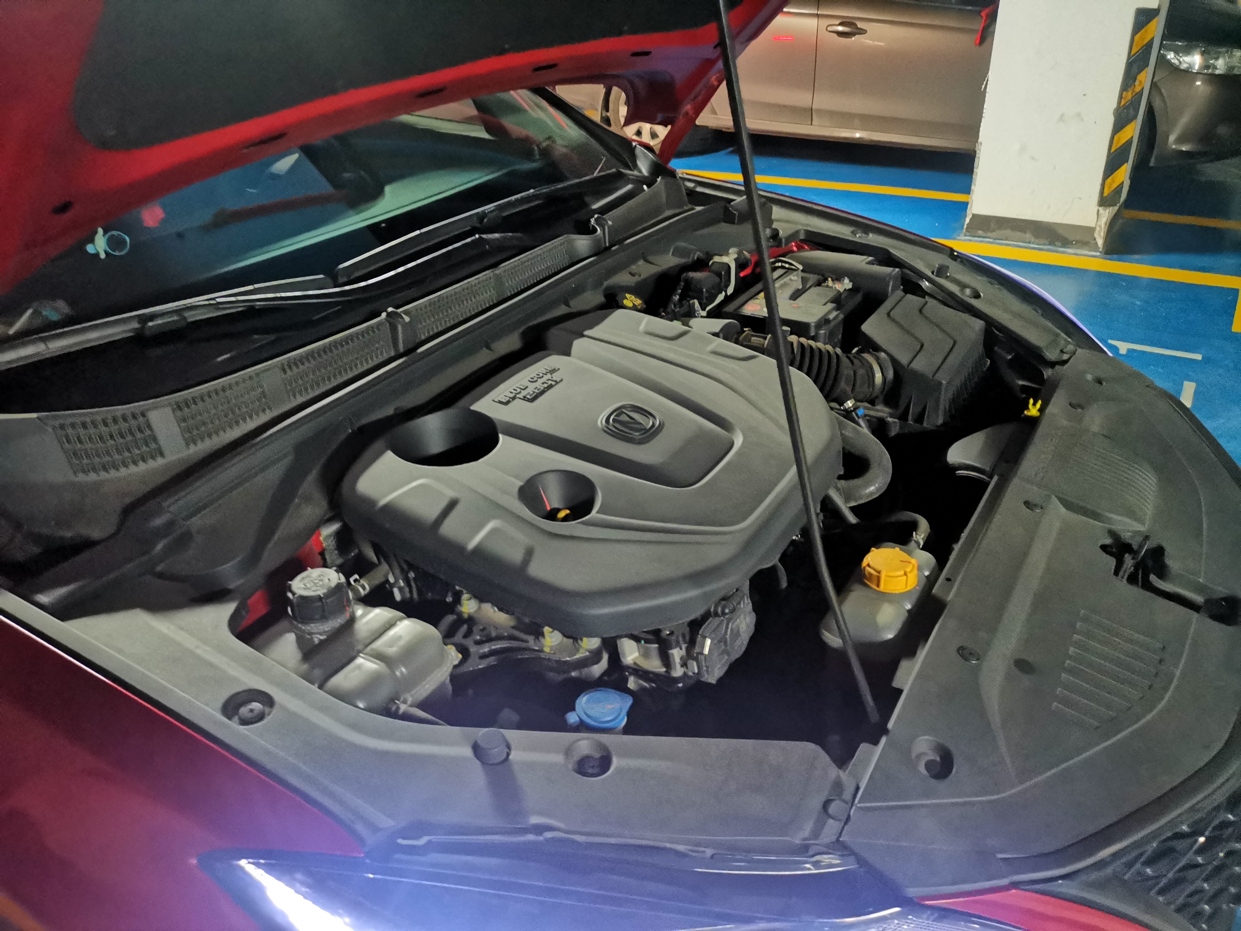 逸动蓝鲸1.4t发动机拆解,逸动蓝鲸版马力机实测