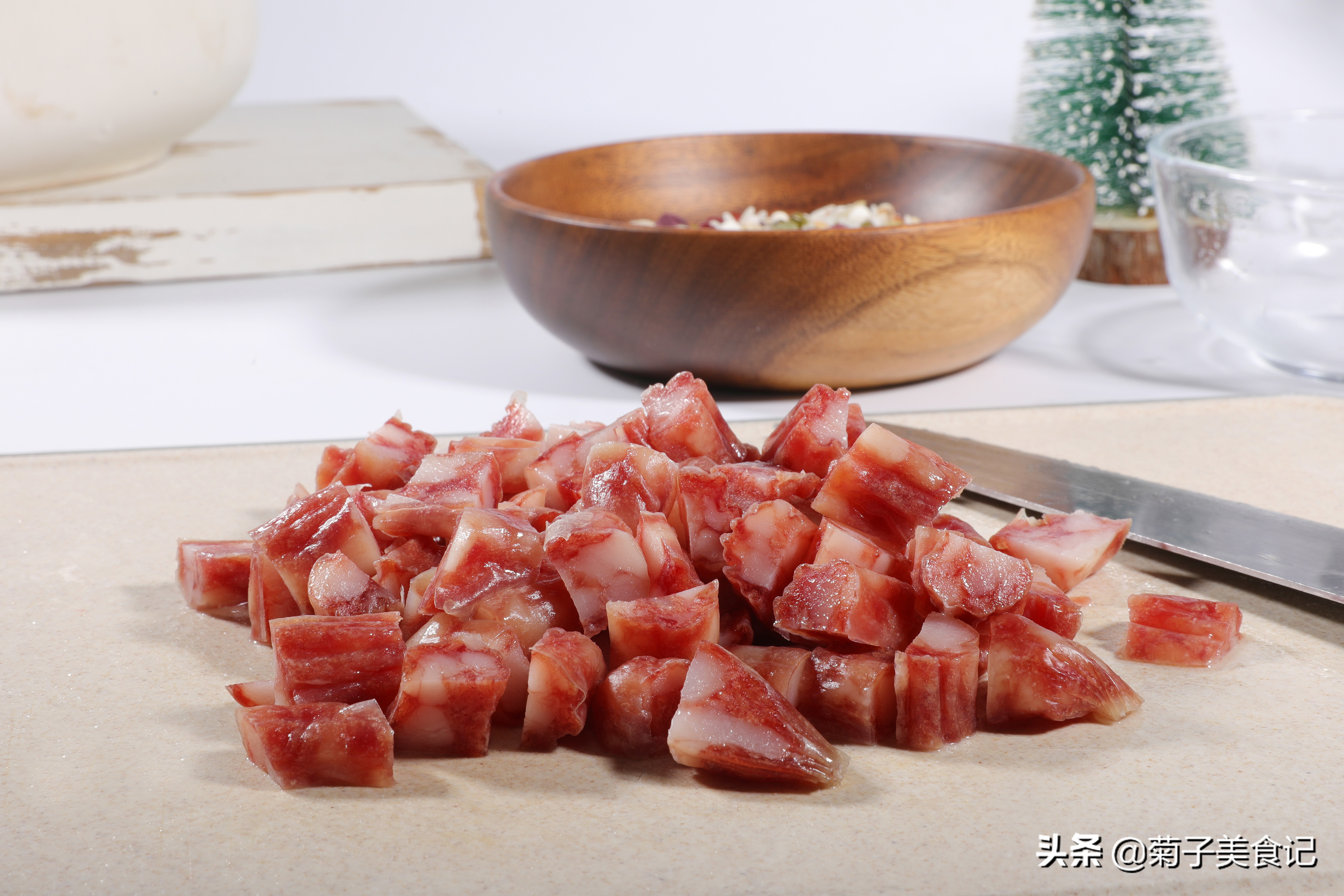 过年做腊肠,杂粮腊肠饭