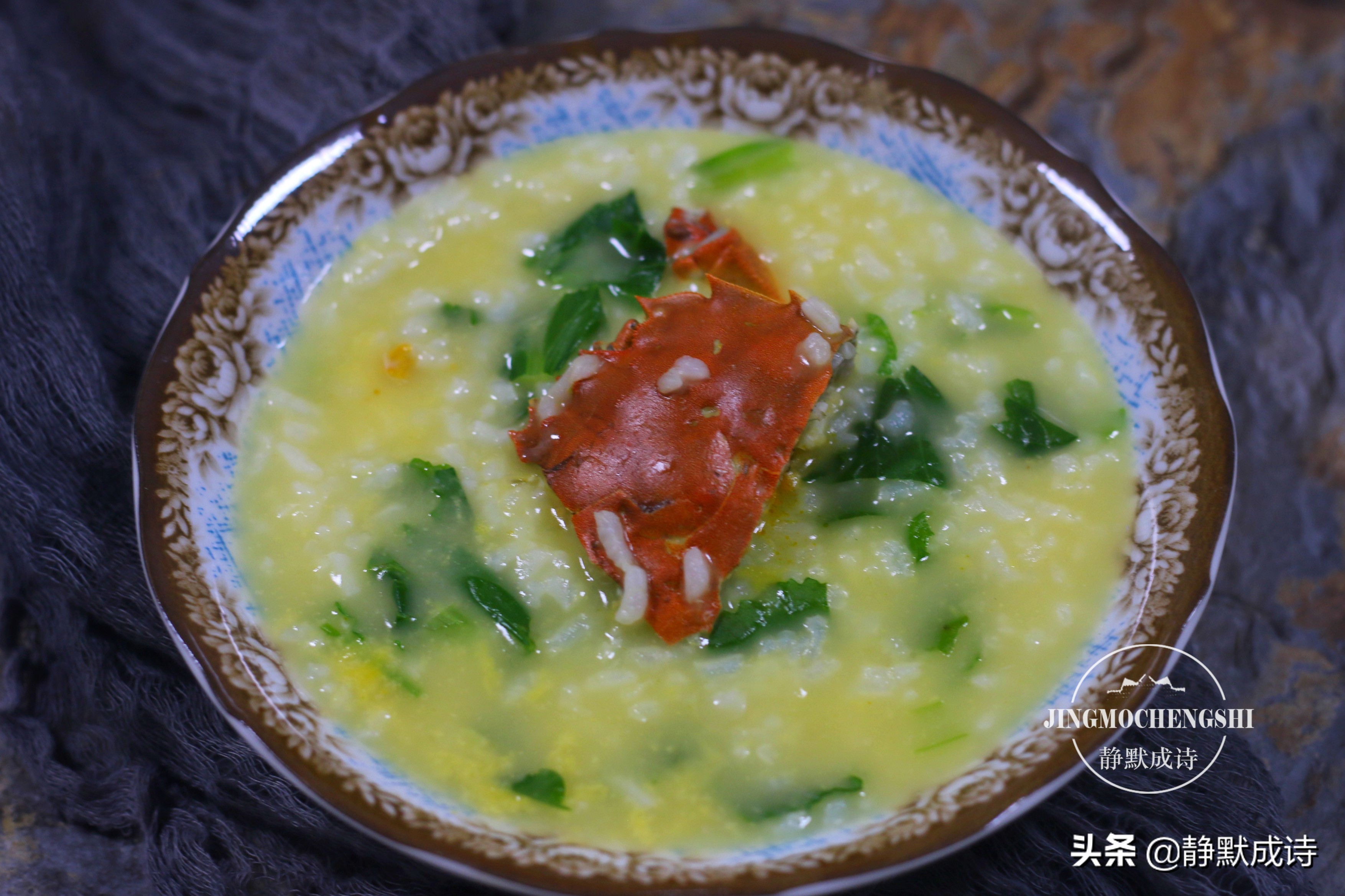 蒸熟的螃蟹可以熬粥吗,用螃蟹煮粥