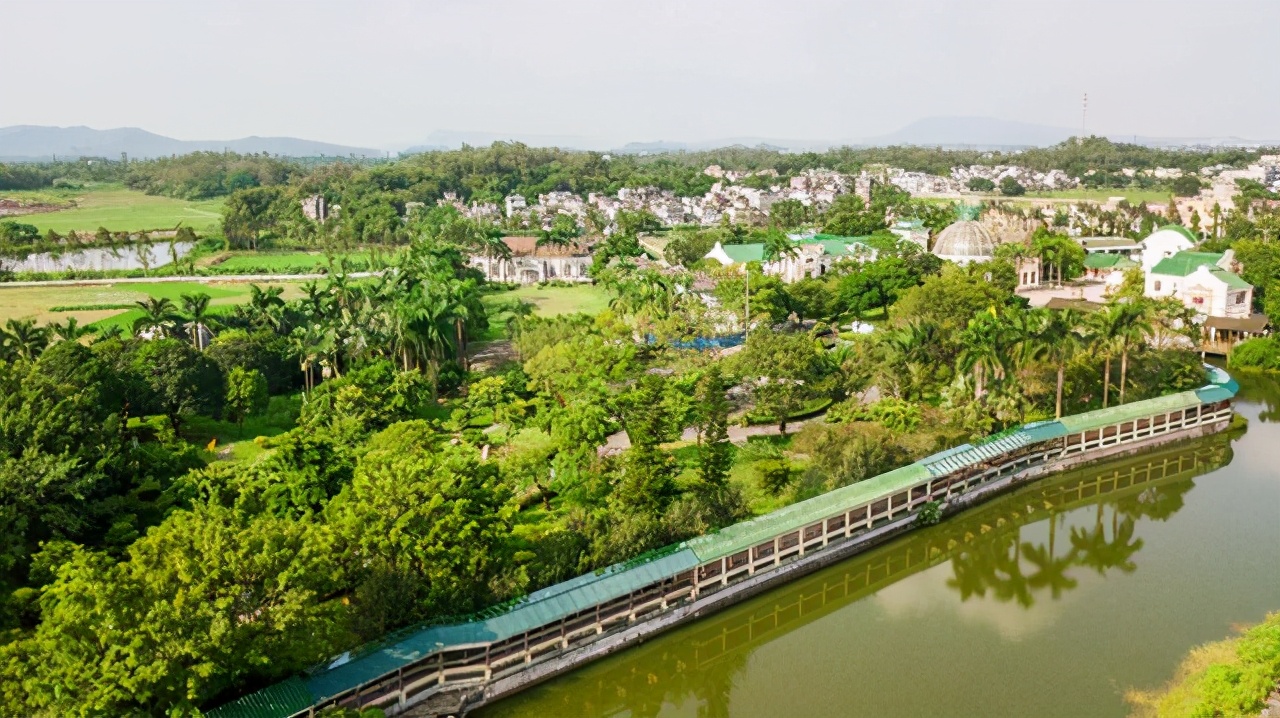 江门开平立园游览图,江门立园