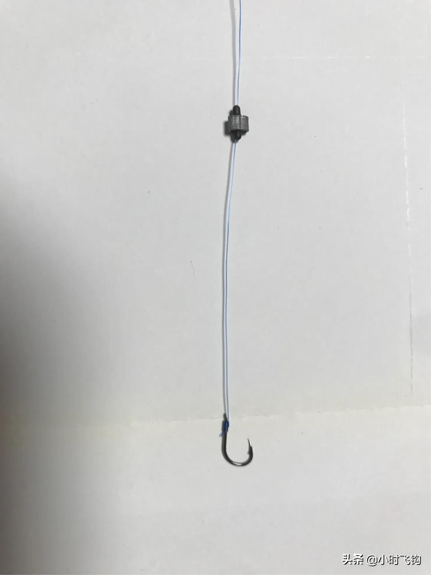 单钩通线跑铅钓鱼技巧,单钩垂钓子线怎么打结