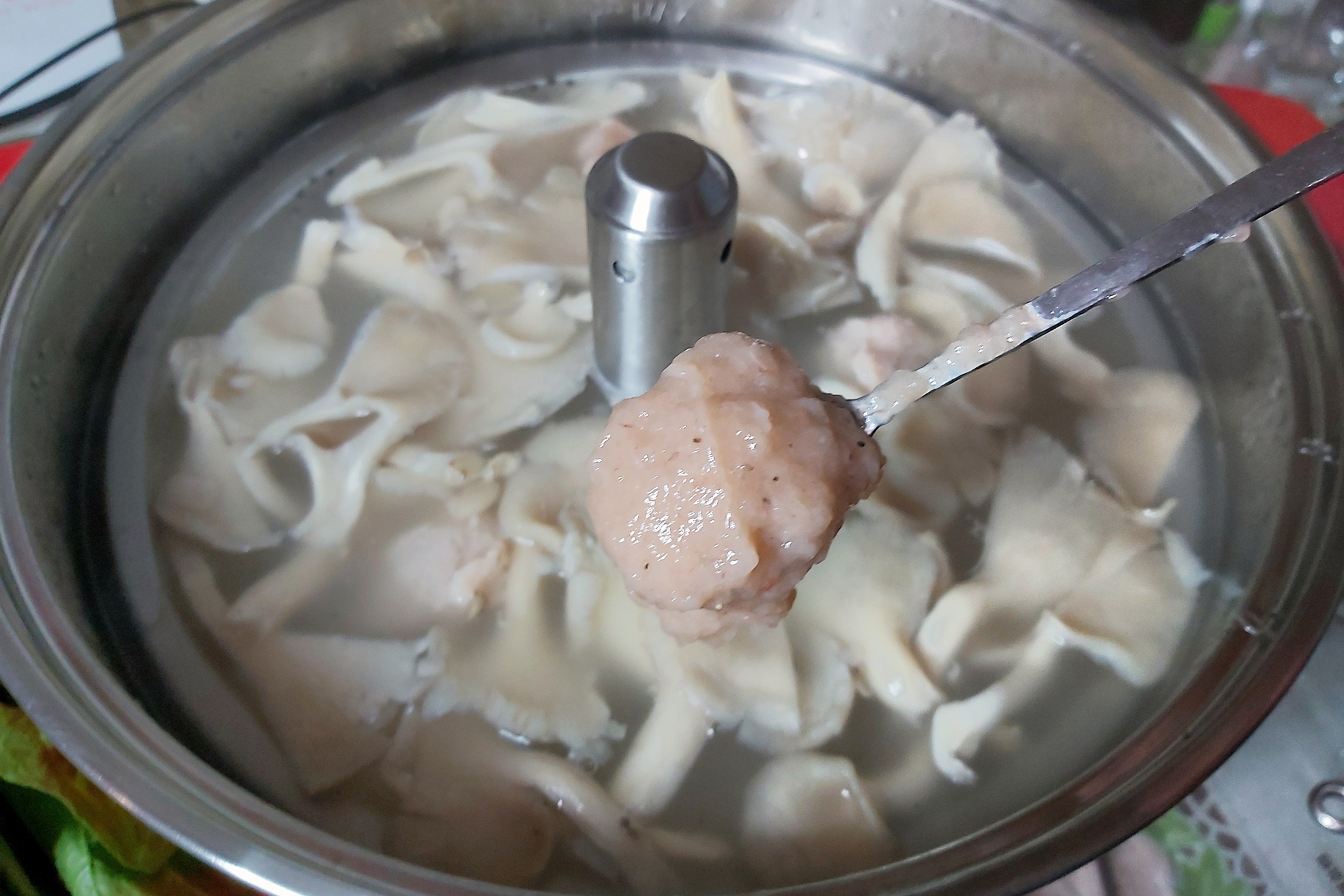 虾滑菠菜汤做法步骤,虾滑菠菜汤正宗做法