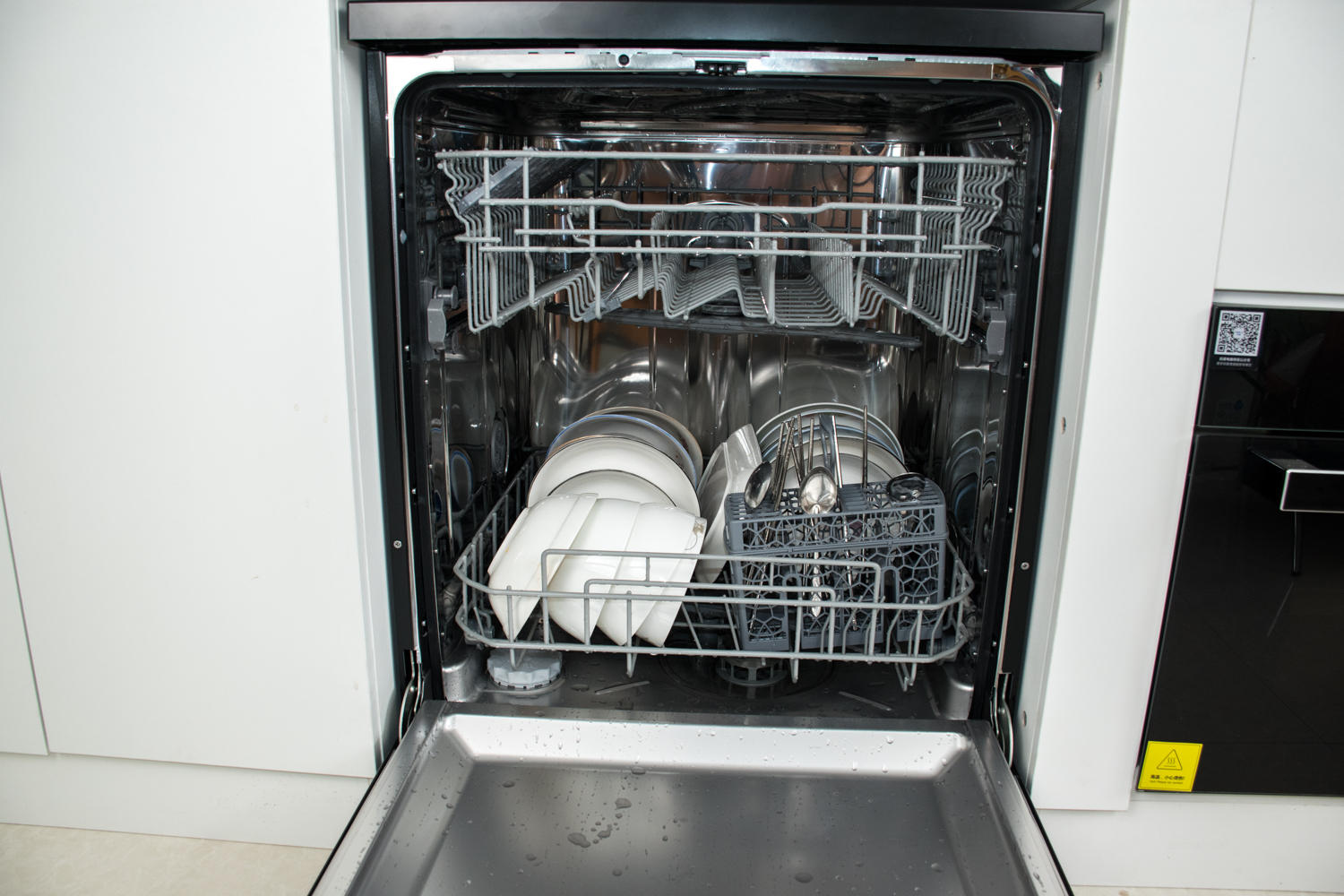 海尔洗碗机速洗与强力洗,海尔洗碗机hwy14-186bku1测评