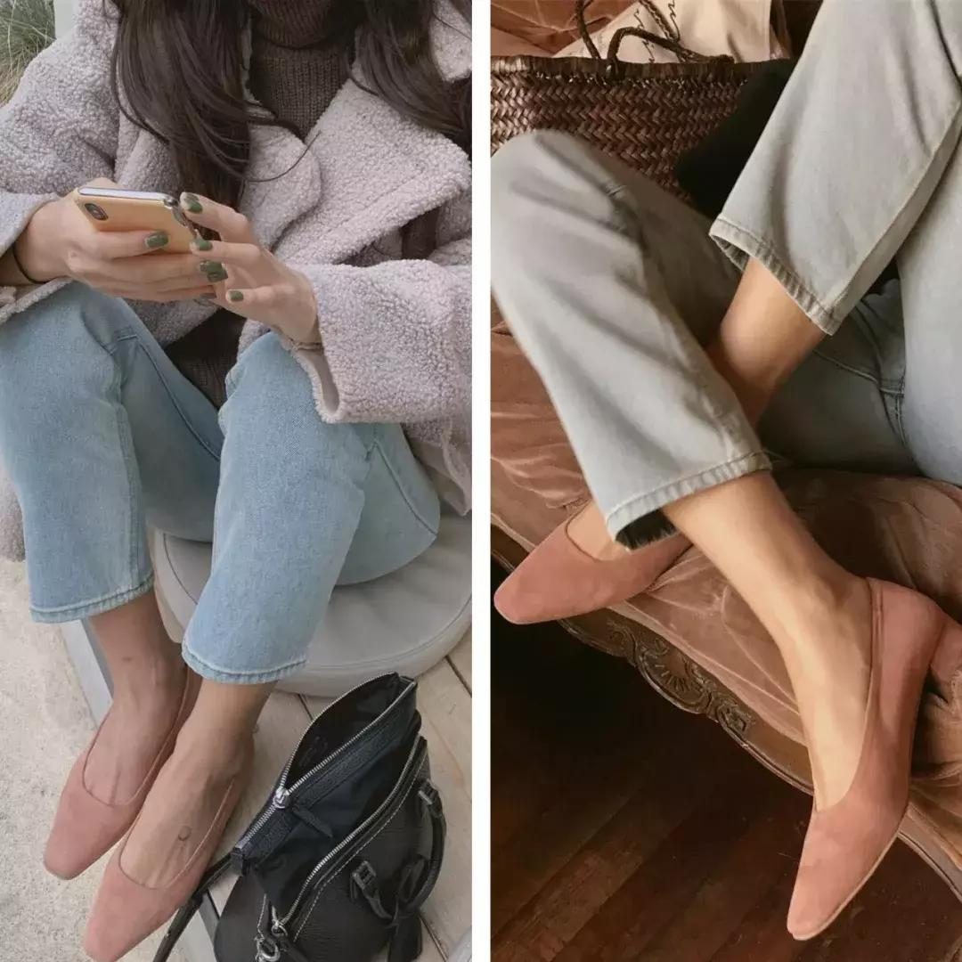 韩国小姐姐九分裤穿搭冬季,小姐姐的穿法你学会了吗