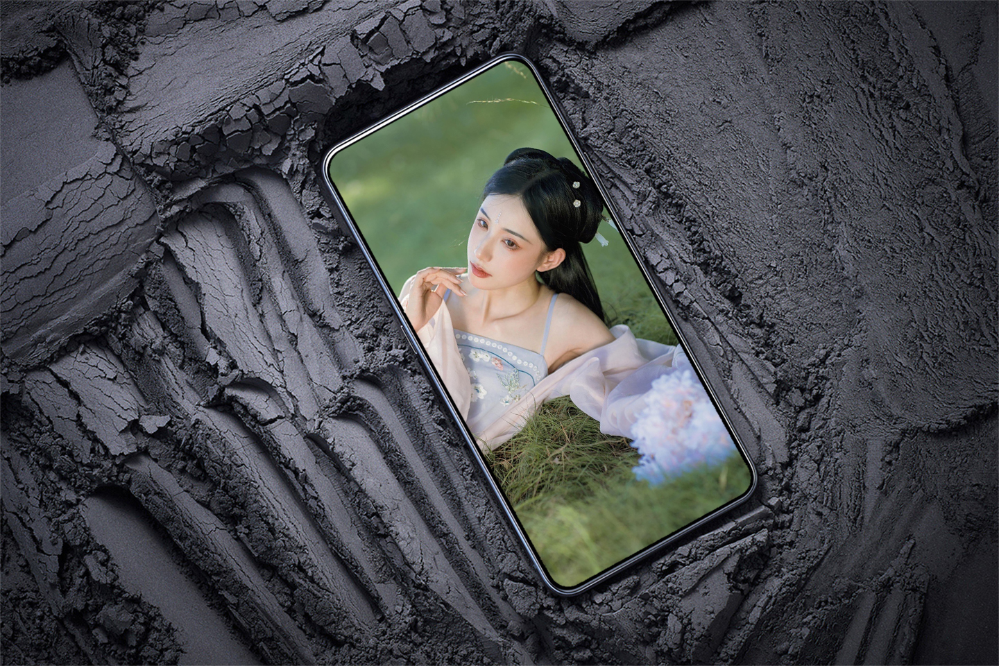 冰蓝色自带仙气杀气的古风壁纸,好看的壁纸女生仙气可爱卡通古风