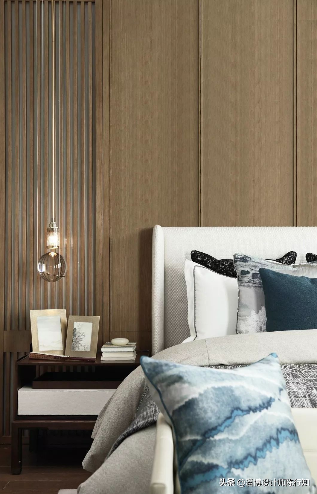 三居室新中式风格设计实景,轻奢新中式房屋设计装修风格