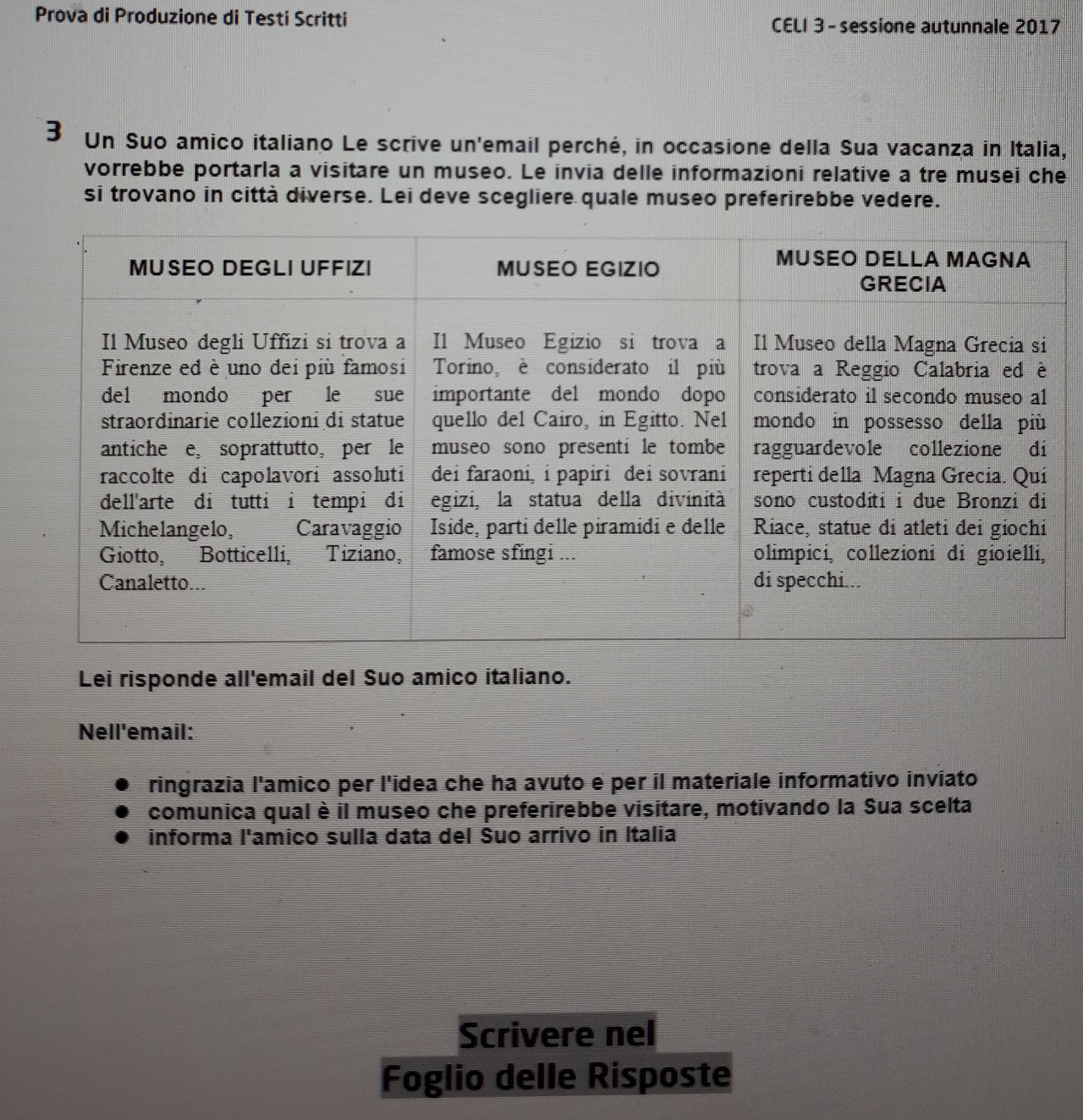 意大利语等级考试,请收下这份答题方法及解题技巧