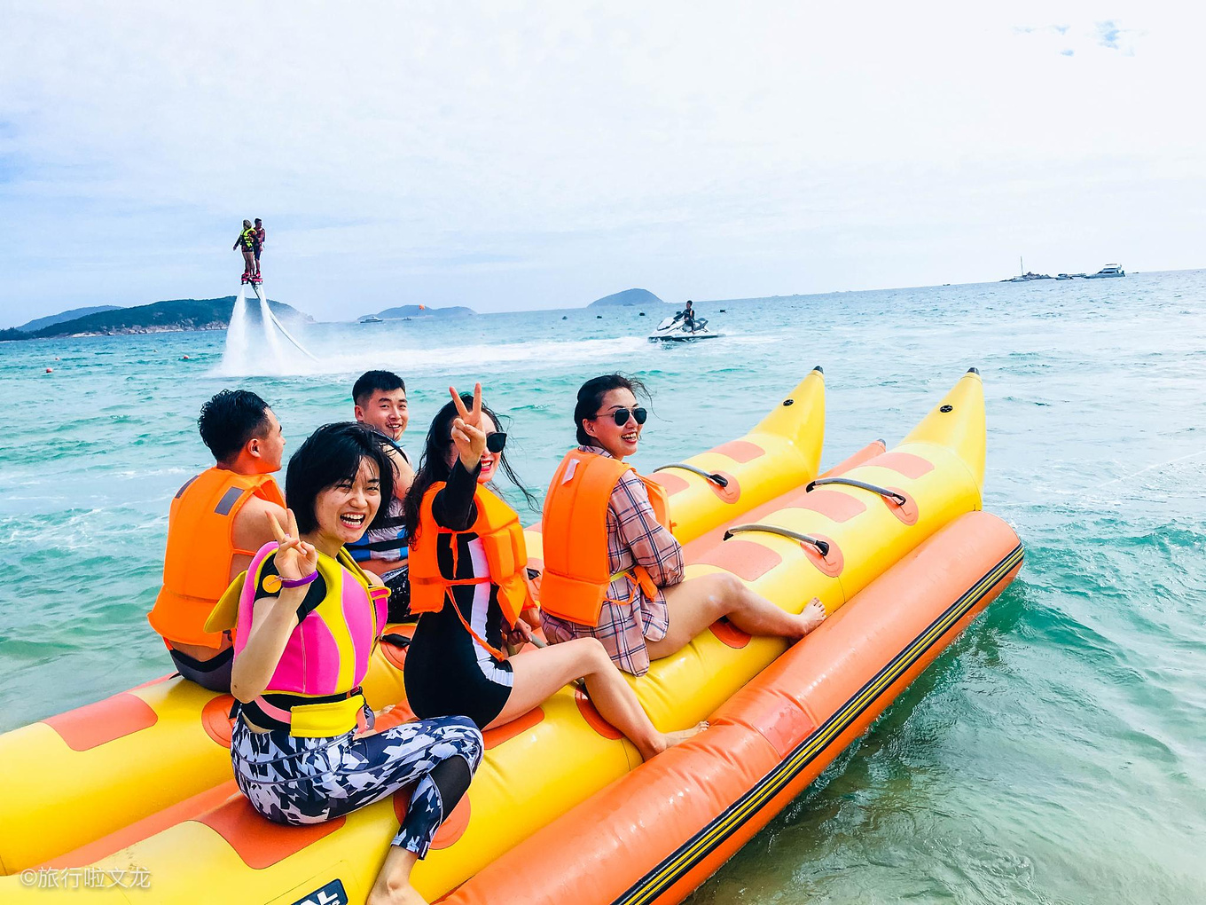 三亚的清晨和晚上,三亚的黄昏美不胜收