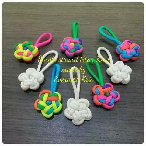 绳子编钥匙扣小挂件简单可爱漂亮,怎么把挂件的短绳子无缝连接起来