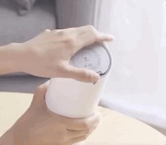 担心公共热水机不安全？小米私人热水杯，100度速热出行必备