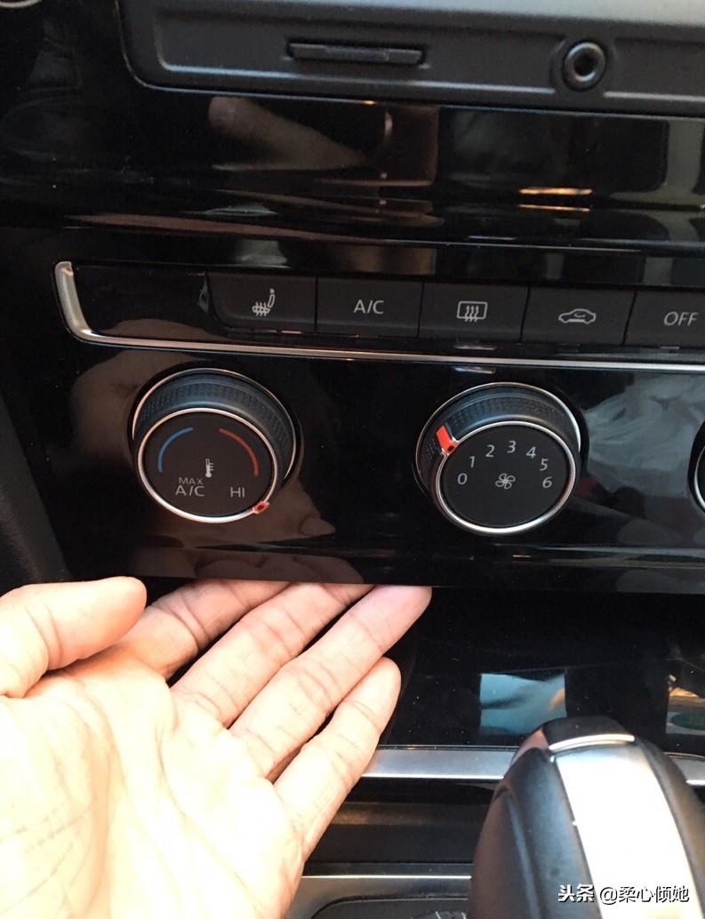 高尔夫7rline空调怎么用,高尔夫7手动空调改自动空调