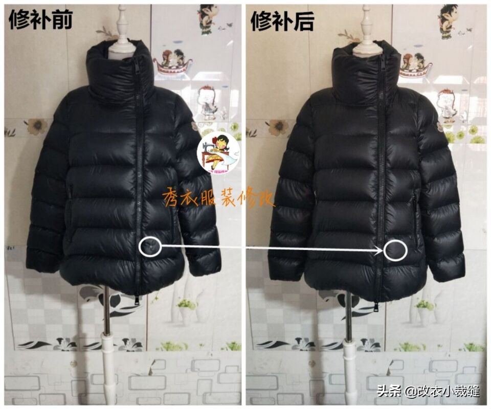 羽绒服胸口这里破了一个洞怎么补,羽绒服破了一个洞怎么补救