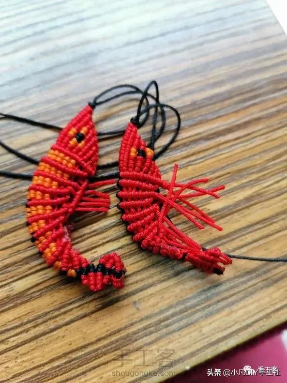 虾米编绳教程,编渔网绳开头慢动作教程