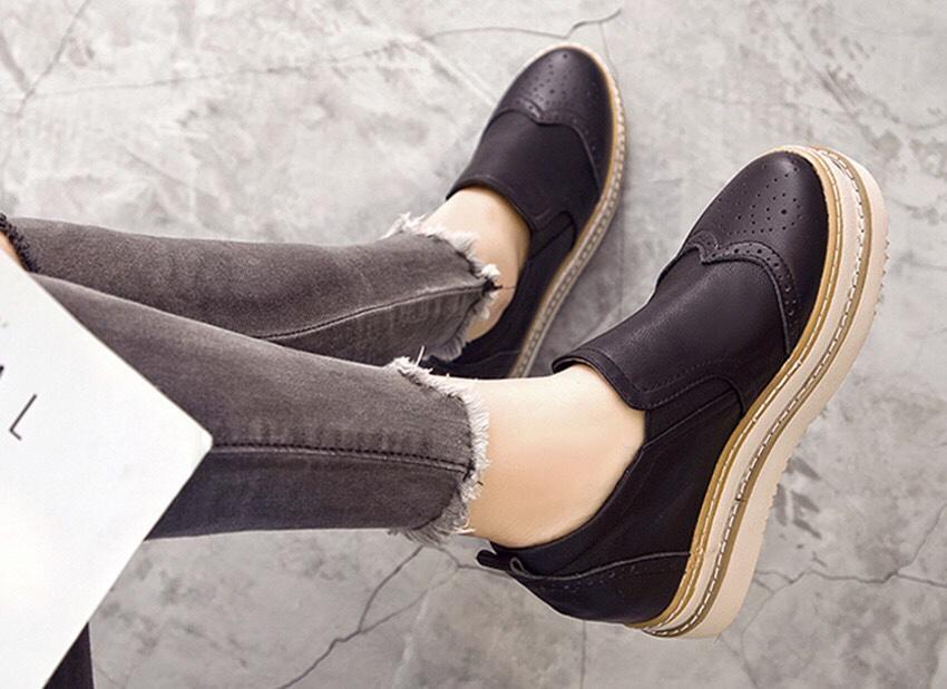 百搭松糕鞋为你凹出时尚范,显高显瘦显腿长的松糕鞋搭阔腿裤