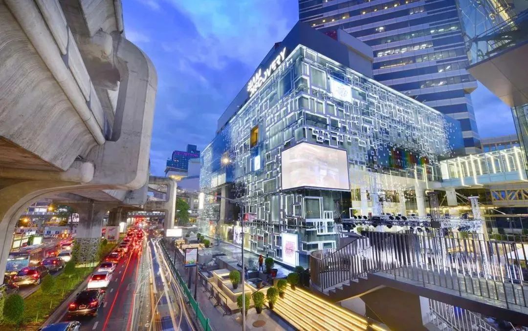 泰国大型购物中心各楼层布局,泰国的购物中心设计