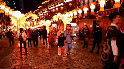 都匀“网红街”火到央视除夕在全国霸屏了！！！