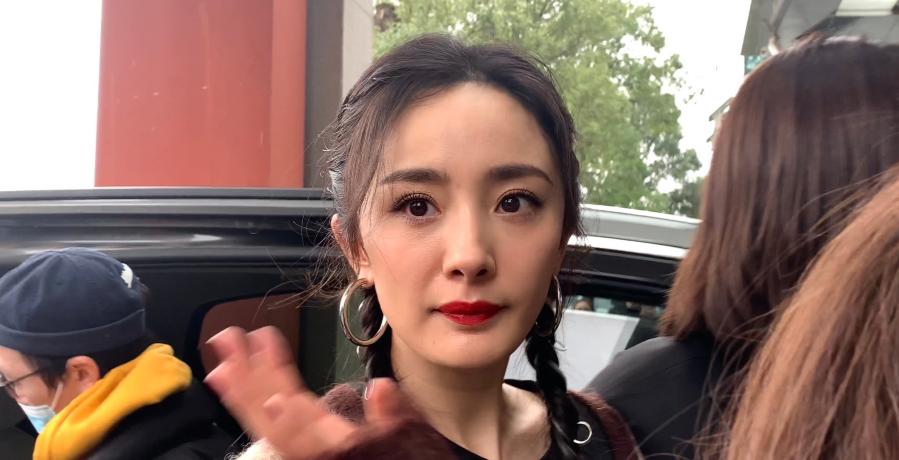 杨幂近期照片发型,杨幂生图曝光颜值