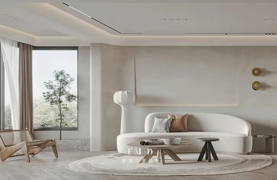 奶油原木风房间高级感配色,以原木为基调的奶油色日式温暖家