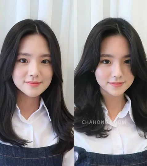 圆脸窄额头女生适合什么刘海,额头尖窄脸又小适合什么样的刘海