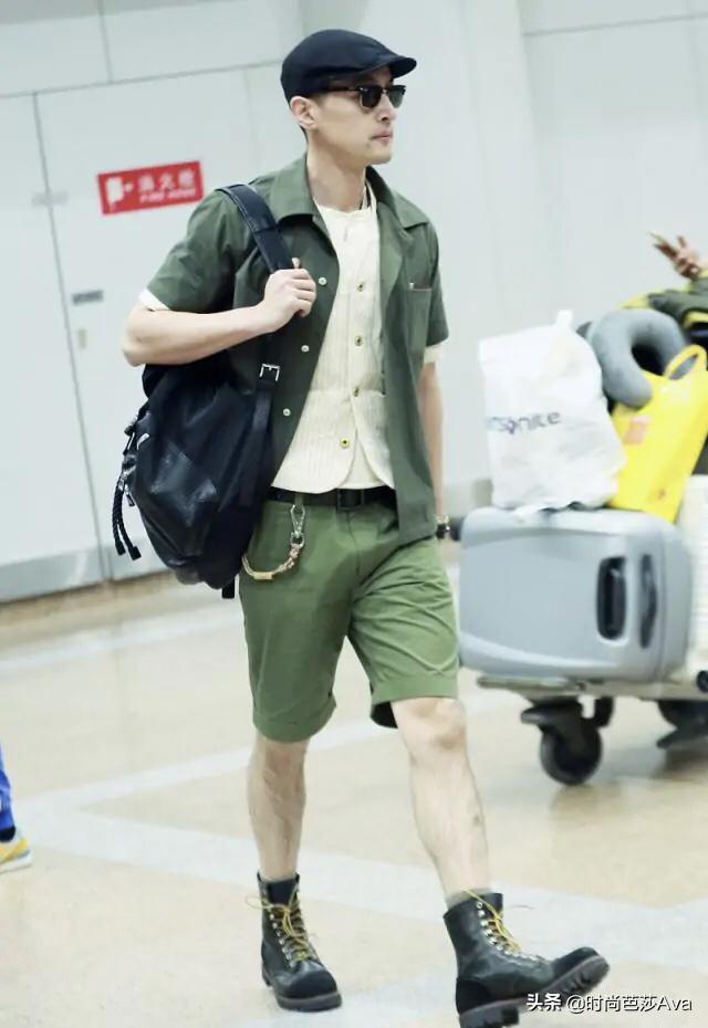 胡歌留胡渣穿西装,胡歌变身胡渣男