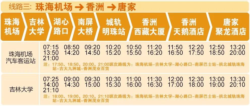 广州机场到珠海汽车时刻表,珠海机场快线车型