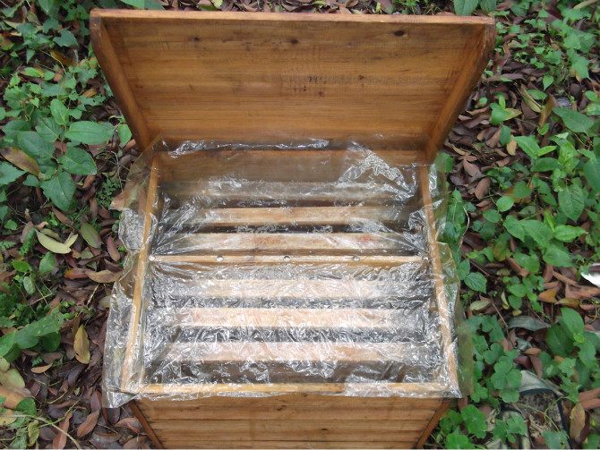 土养中蜂蜂箱新发明,老蜂农蜂箱