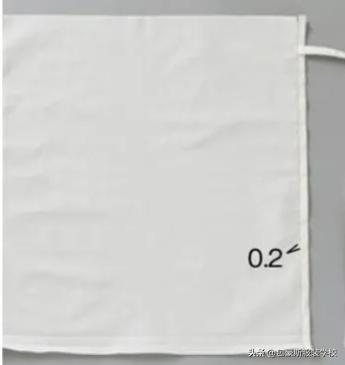 前后双面系带围裙效果附图纸,宝宝前后双面系带围裙