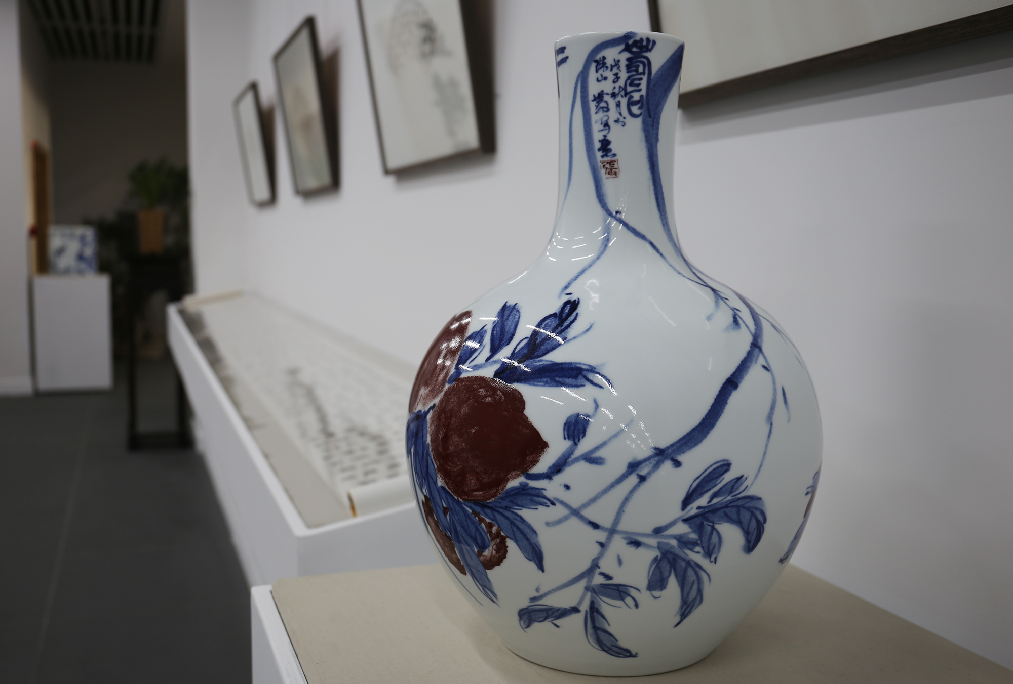 文华千载耀海城,翰墨飘逸醉临溟——张世刚艺术馆开馆