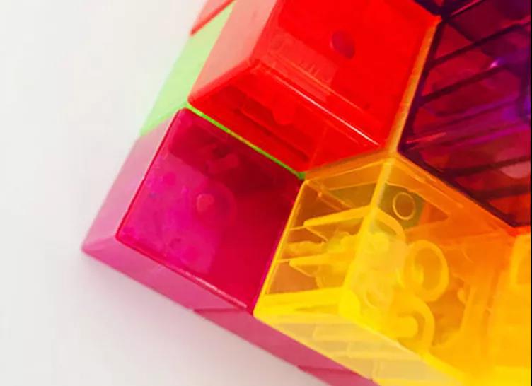 一个魔方有多少种可能,24段魔方各种形状