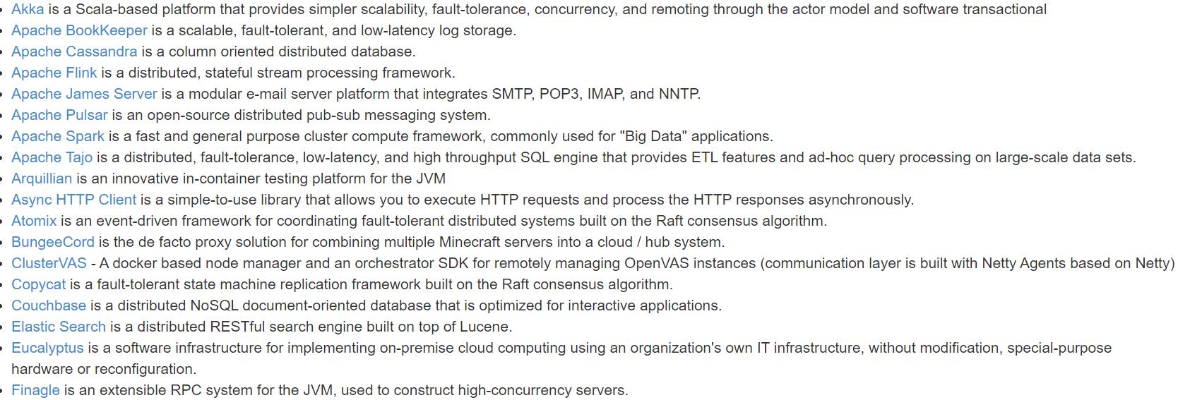 netty开源框架有哪些,netty哪些项目有用到