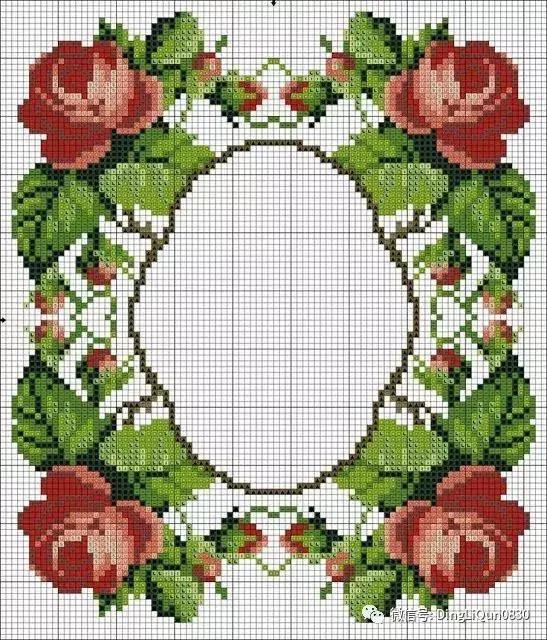十字绣绣花图纸,十字绣刺绣花图