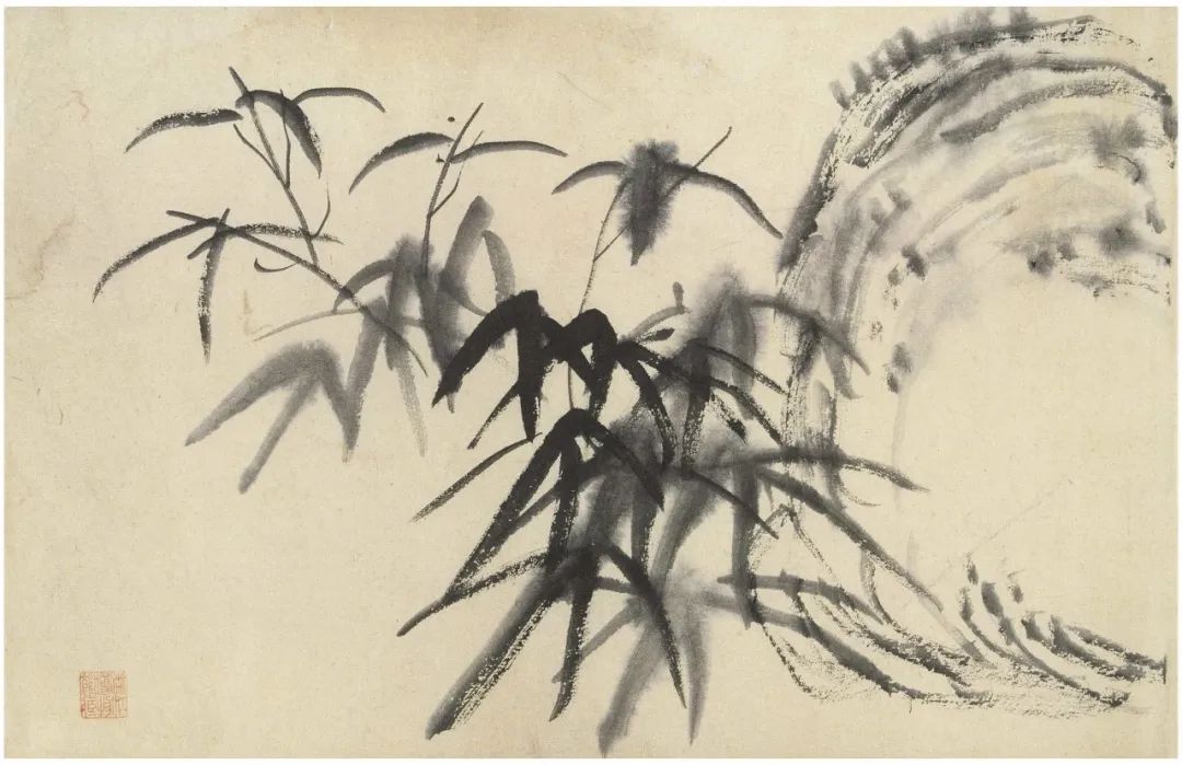 黄宾虹国画的最高艺术境界,黄宾虹山水画还有隐秘技法