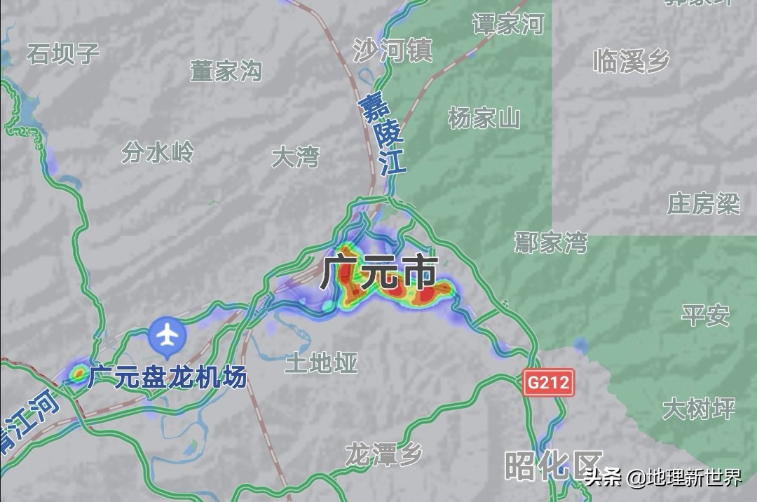 晚6点，四川18市3自治州热力图对比