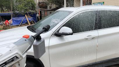 绿田最新款洗车机,锂电洗车机对比插电洗车机