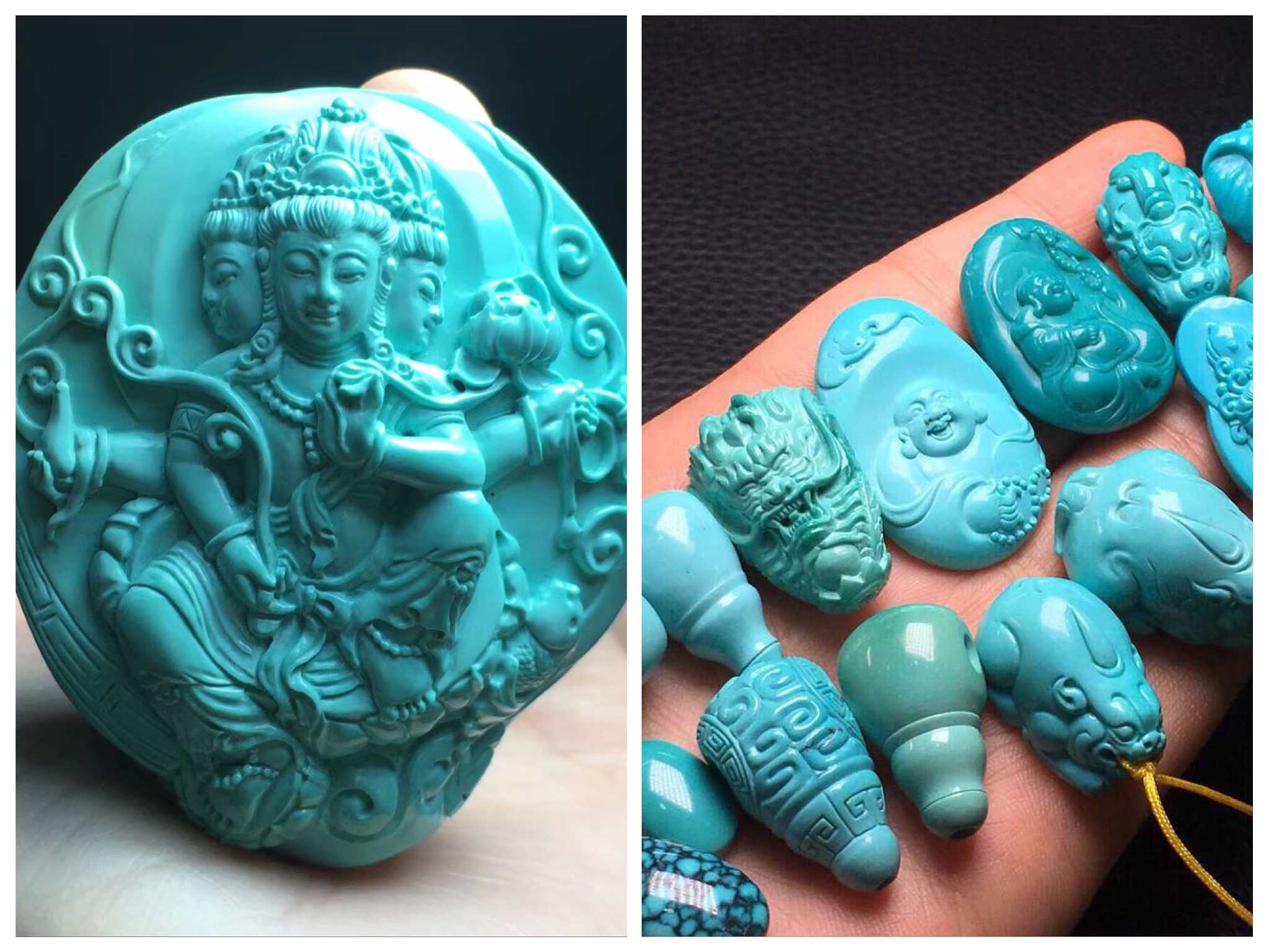 老绿松石与新绿松石价格对比,真正的绿松石价格是多少