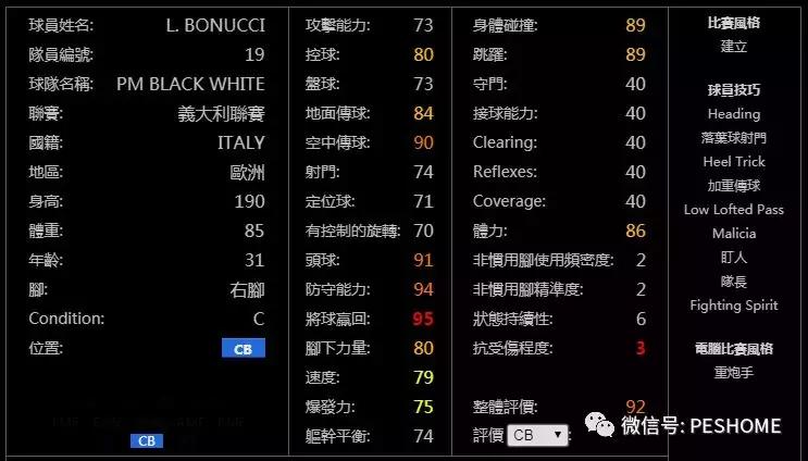 网易实况足球黑球排名,实况手游新赛季球员能力值变化