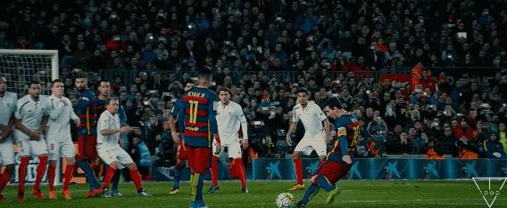 梅西进球技术解析,梅西任意球原理