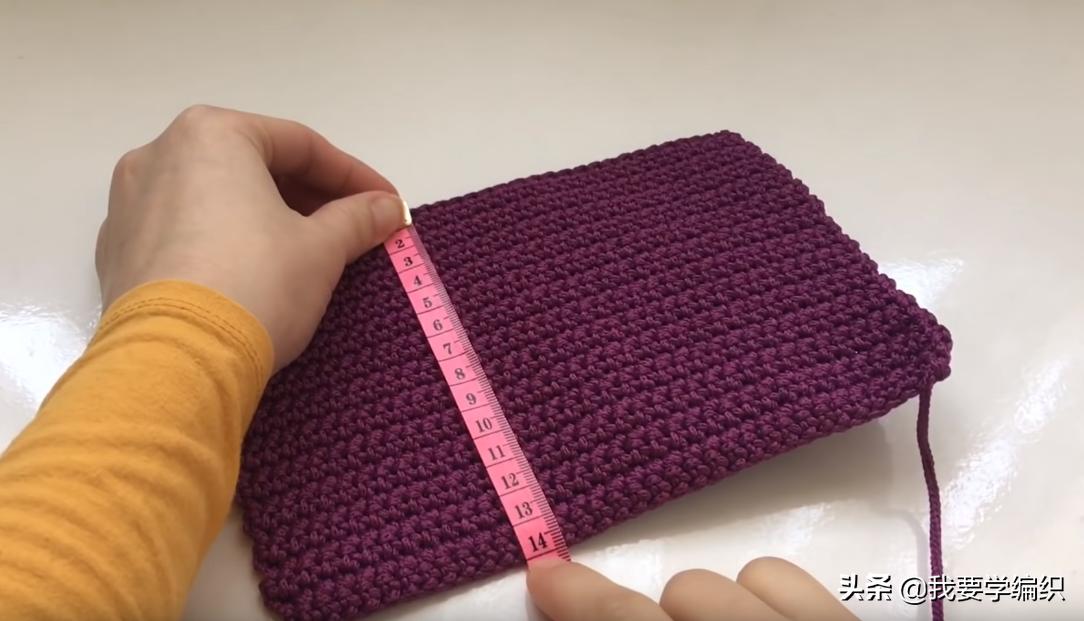 冰丝线钩织斜挎小包包,织女手工包包