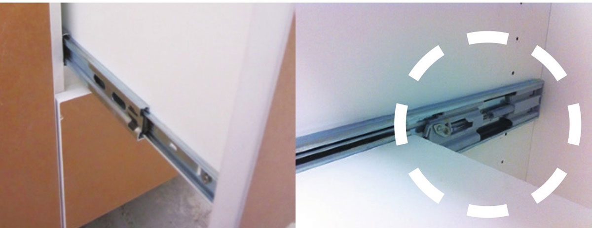 柜门开关异响,柜门关闭声音大