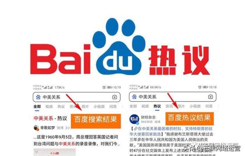 教你用百度热议在移动端为网站引流