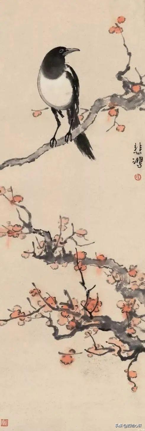 艺术家徐悲鸿资料,中国近代绘画之父徐悲鸿油画作品