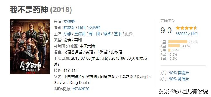 这六部豆瓣高分电影,九部评分一般却也非常好看的电影