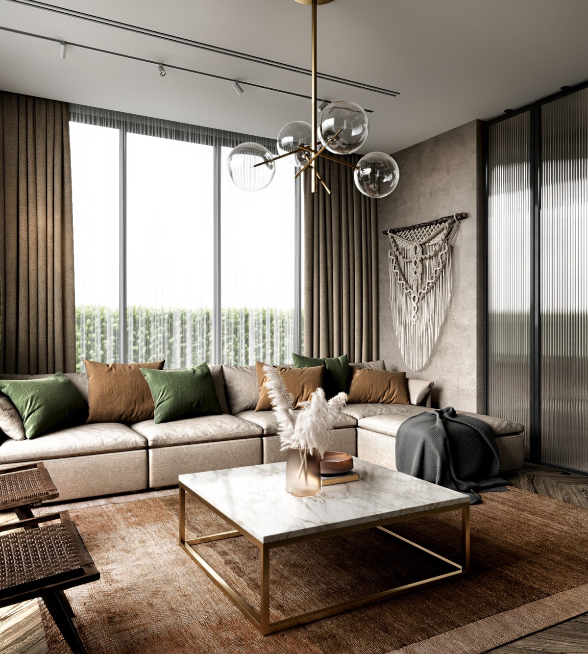 四米挑高户型装修风格,波希米亚风格装修