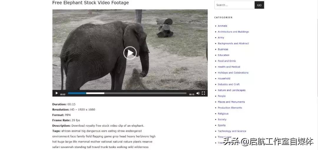 点击查看10个视频素材网站汇总,4个超火的视频素材网站