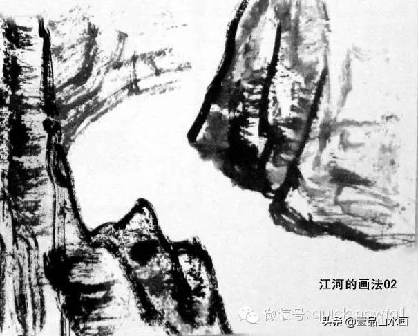 山水画教程水粉画,山水画教程水墨山水画
