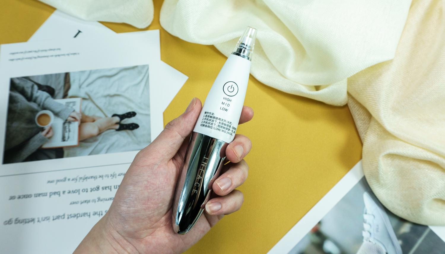 inface美容仪器小章鱼黑头吸出器,小米米粉最新款